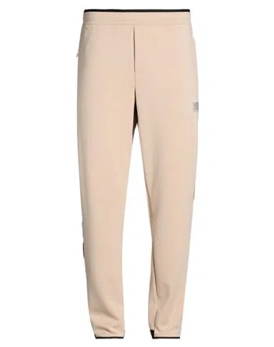 Ea7 Man Pants Beige Size Xxl Polyester, Viscose, Elastane In Brown