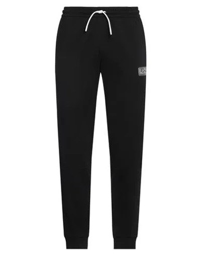 Ea7 Man Pants Black Size 3xl Cotton