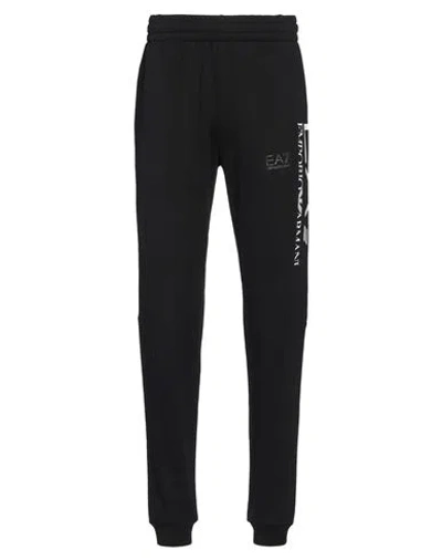 Ea7 Man Pants Black Size 3xl Cotton