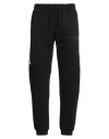 Ea7 Man Pants Black Size 3xl Cotton, Polyester In Black