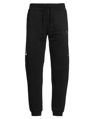 Ea7 Man Pants Black Size 3xl Cotton, Polyester
