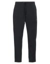 Ea7 Man Pants Black Size Xl Polyester, Modal, Elastane In Black