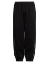 Ea7 Man Pants Black Size L Cotton, Polyester, Elastane, Polyamide In Black
