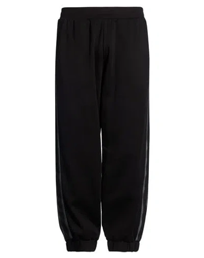Ea7 Man Pants Black Size L Cotton, Polyester, Elastane, Polyamide