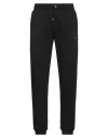 Ea7 Man Pants Black Size L Polyester, Cotton In Black