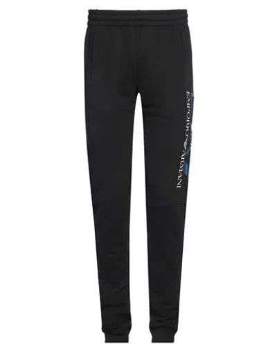 Ea7 Man Pants Black Size 3xl Cotton, Polyester