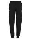 Ea7 Man Pants Black Size Xl Cotton, Polyester, Elastane In Black