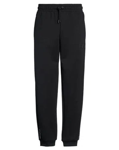 EA7 EA7 MAN PANTS BLACK SIZE XL POLYESTER, VISCOSE, ELASTANE