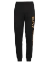 Ea7 Man Pants Black Size Xxl Cotton In Black