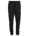 Ea7 Man Pants Black Size Xxl Cotton, Polyacrylic, Elastane