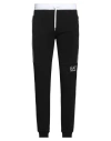 Ea7 Man Pants Black Size Xxl Cotton, Polyester, Elastane