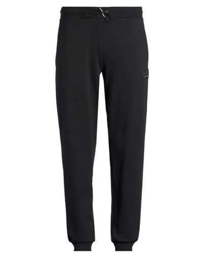 Ea7 Man Pants Black Size Xxl Polyester, Cotton
