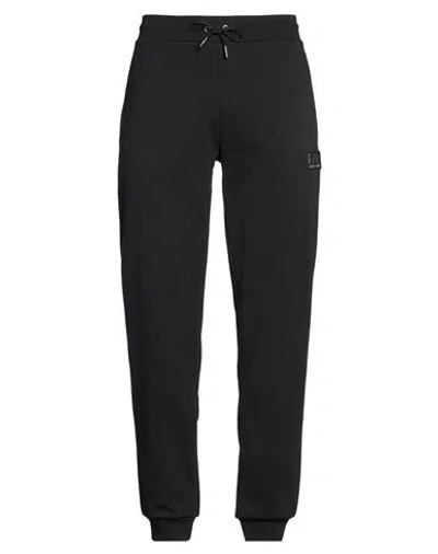 Ea7 Man Pants Black Size Xxl Polyester, Cotton, Elastane