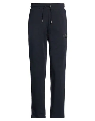 Ea7 Man Pants Blue Size Xxl Polyester, Cotton, Elastane