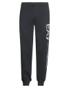 Ea7 Man Pants Charcoal Size Xl Cotton In Gray