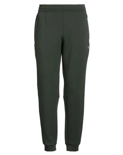 Ea7 Man Pants Dark Green Size 3xl Polyester, Viscose, Elastane