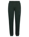 Ea7 Man Pants Dark Green Size Xs Cotton, Elastane In Green