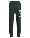Ea7 Man Pants Dark Green Size Xxs Cotton