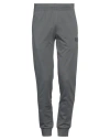 Ea7 Man Pants Grey Size S Cotton