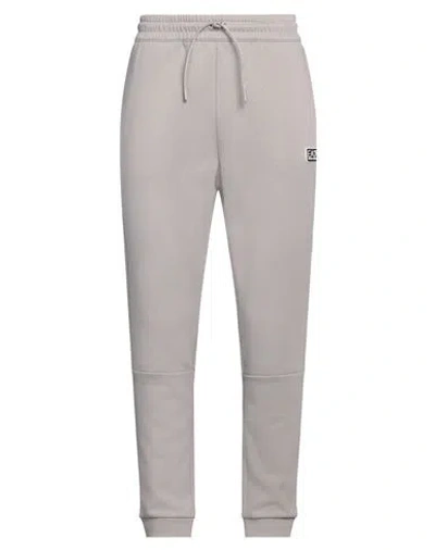 Ea7 Man Pants Grey Size 3xl Cotton, Polyester