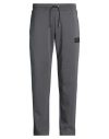 Ea7 Man Pants Grey Size Xxl Polyester, Cotton, Elastane In Gray