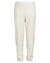 Ea7 Man Pants Ivory Size L Cotton In White