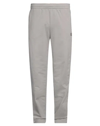 Ea7 Man Pants Light Grey Size 3xl Cotton