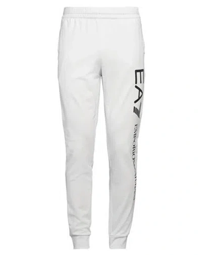 EA7 EA7 MAN PANTS LIGHT GREY SIZE 3XL COTTON