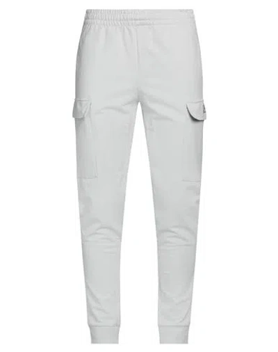 Ea7 Man Pants Light Grey Size L Cotton
