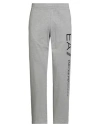 Ea7 Man Pants Light Grey Size Xl Cotton In Gray
