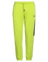 Ea7 Man Pants Lime Green Size Xxl Cotton, Polyester, Elastane