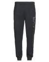 Ea7 Man Pants Midnight Blue Size 3xl Cotton In Black