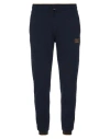 Ea7 Man Pants Midnight Blue Size M Polyester, Elastane In Black