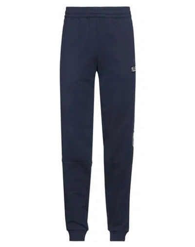 Ea7 Man Pants Midnight Blue Size Xxl Cotton, Polyamide, Polyester, Elastane
