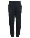 Ea7 Man Pants Midnight Blue Size Xxl Cotton, Polyester In Black