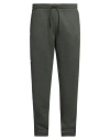 Ea7 Man Pants Military Green Size 3xl Cotton, Polyester In Green