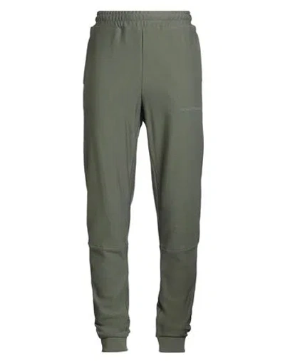 Ea7 Man Pants Military Green Size Xl Cotton