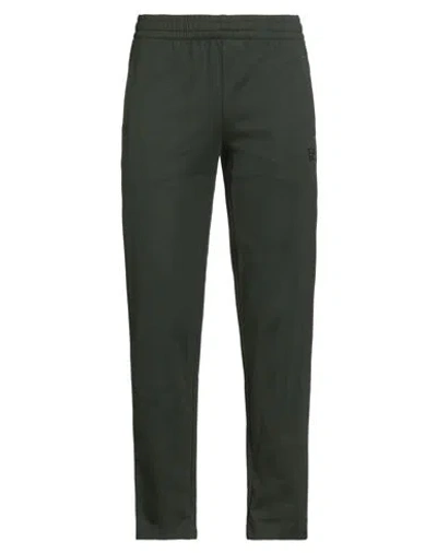 Ea7 Man Pants Military Green Size Xxl Cotton In Gray