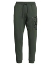 Ea7 Man Pants Military Green Size Xxl Cotton, Polyester, Elastane In Green