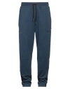 Ea7 Man Pants Navy Size S Cotton, Polyester In Navy Blue