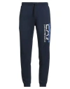 Ea7 Man Pants Navy Size 3xl Cotton, Elastane In Blue