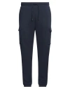 Ea7 Man Pants Navy Size 3xl Cotton, Polyester, Elastane