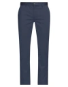 Ea7 Man Pants Navy Size 40 Cotton, Polyester, Viscose In Navy