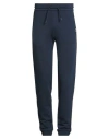Ea7 Man Pants Navy Size Xl Cotton In Blue