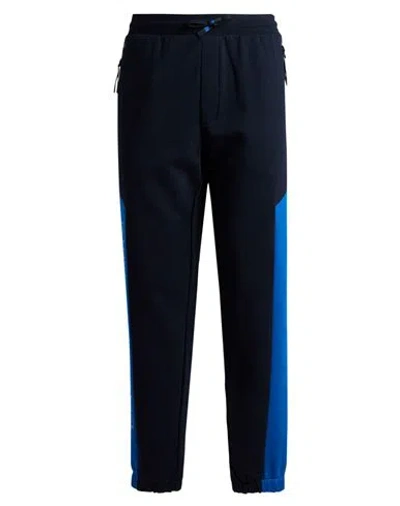 Ea7 Man Pants Navy Size Xl Cotton, Polyester In Multi