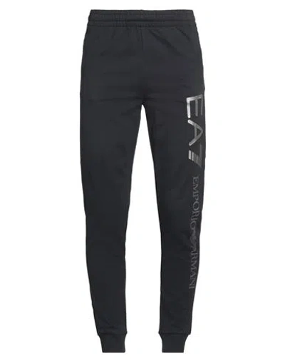 Ea7 Man Pants Navy Size Xxl Cotton