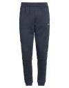 Ea7 Man Pants Navy Size Xxl Cotton, Polyester, Elastane In Navy