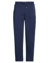 Ea7 Man Pants Navy Size Xxl Cotton, Polyester, Elastane In Blue