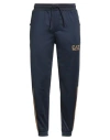 Ea7 Man Pants Navy Size Xxl Polyester In Blue