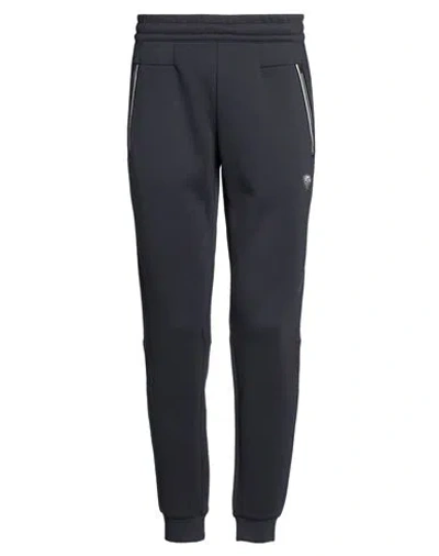 Ea7 Man Pants Navy Size Xxl Polyester, Viscose, Elastane In Blue